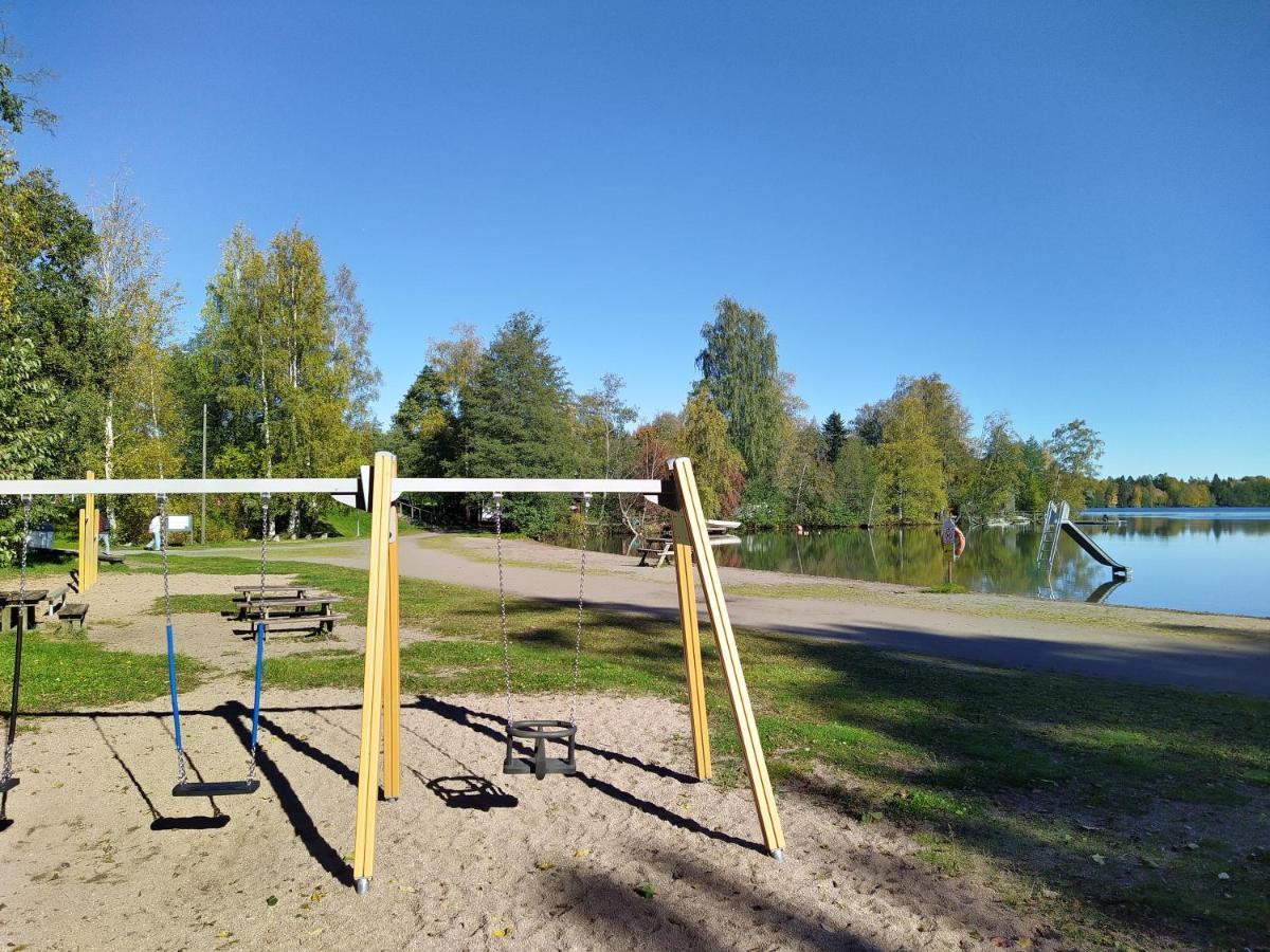 شقة Kaukajaerven Joutsen - Valoisa Ja Tilava Kaksio تامبير المظهر الخارجي الصورة